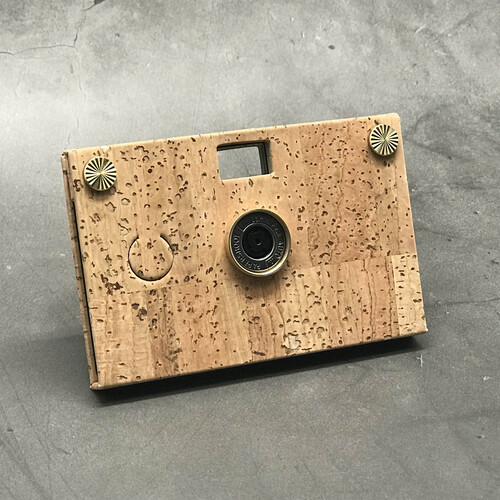 Paper Shoot Cork Plain Camera Set