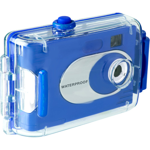 Patterned Turquoise/Blue AquaShot Underwater Digital Camera 